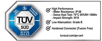 TUV南德推出业界首个无源光纤网络产品全球认证标志,为光通信发展筑基